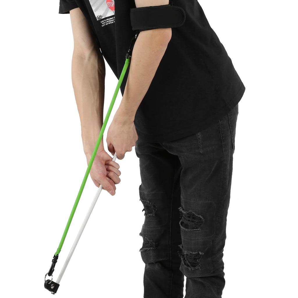 Golf Swing Release Trainer Strength Stretch Rope Teaching Practice Correction Device Beginner