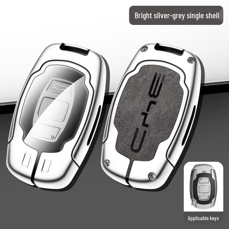 BYD E5 Suri/S7/F3/Song/G5/Qin/F0/L3 Metal Key Fob Case for Older Models