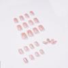 24 Pieces Spar Cat's Eye Powder Cat's Eye Wear Fake Nail Manicure Patch Phototherapy Nail Patch Waterproof