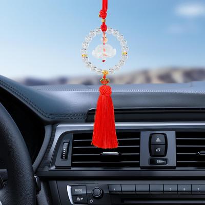 Lotus Car Hanging Decor for Elegant Touch