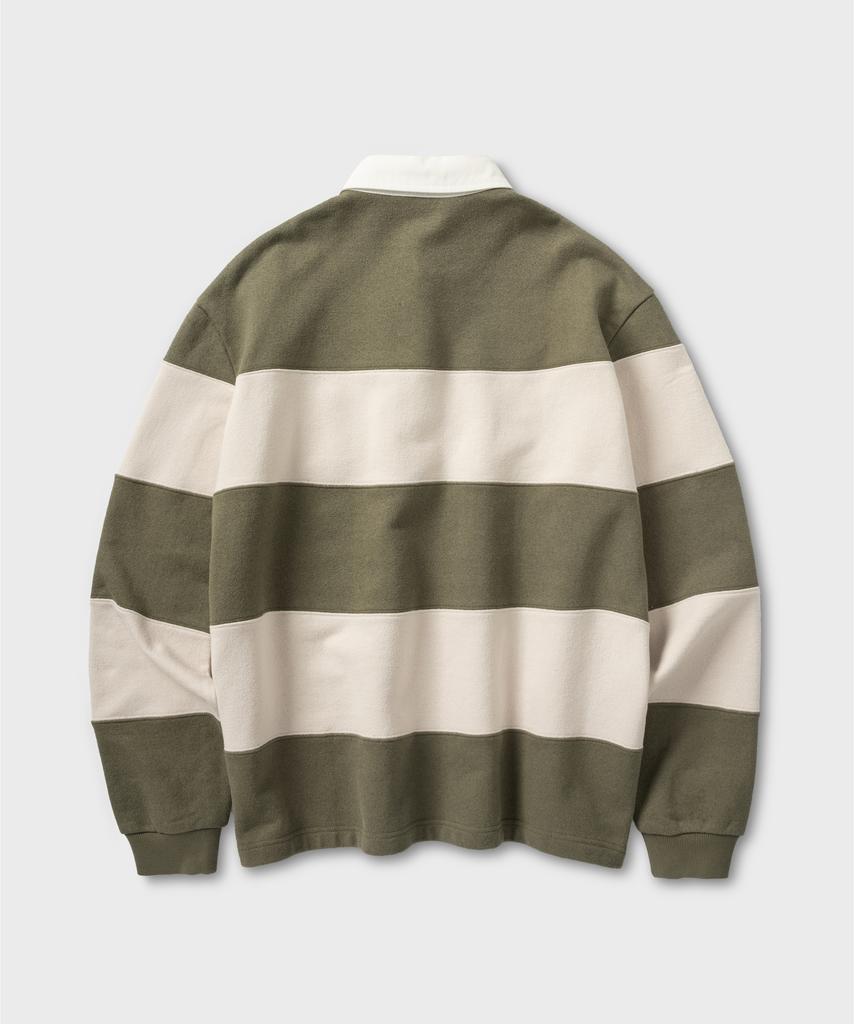NONBLANK Boucle Rugby T-Shirt_Khaki