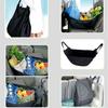 High Capacity Multifunction Car Rear Storage Bag Shopping Basket Car Interior Finish Container