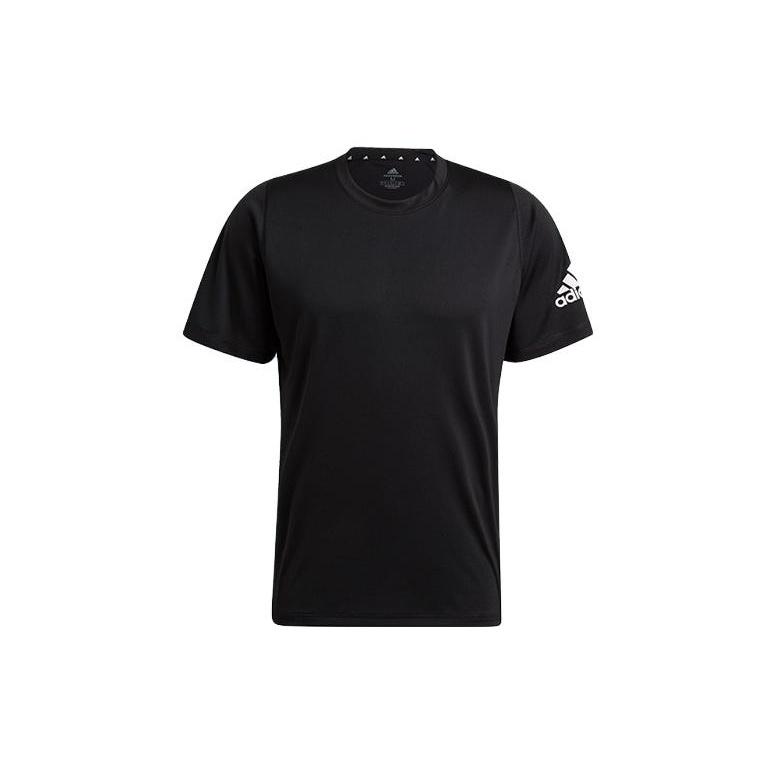 adidas Freelift Ultimate Aeroready D2M T-Shirt Asia Sizing Black Whtie Men s GU2771 S