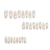 Fashionable Ins Style Electroplated White Moonlight Manicure, Pure Girly Style Pearl White Temperament Wearable Nails