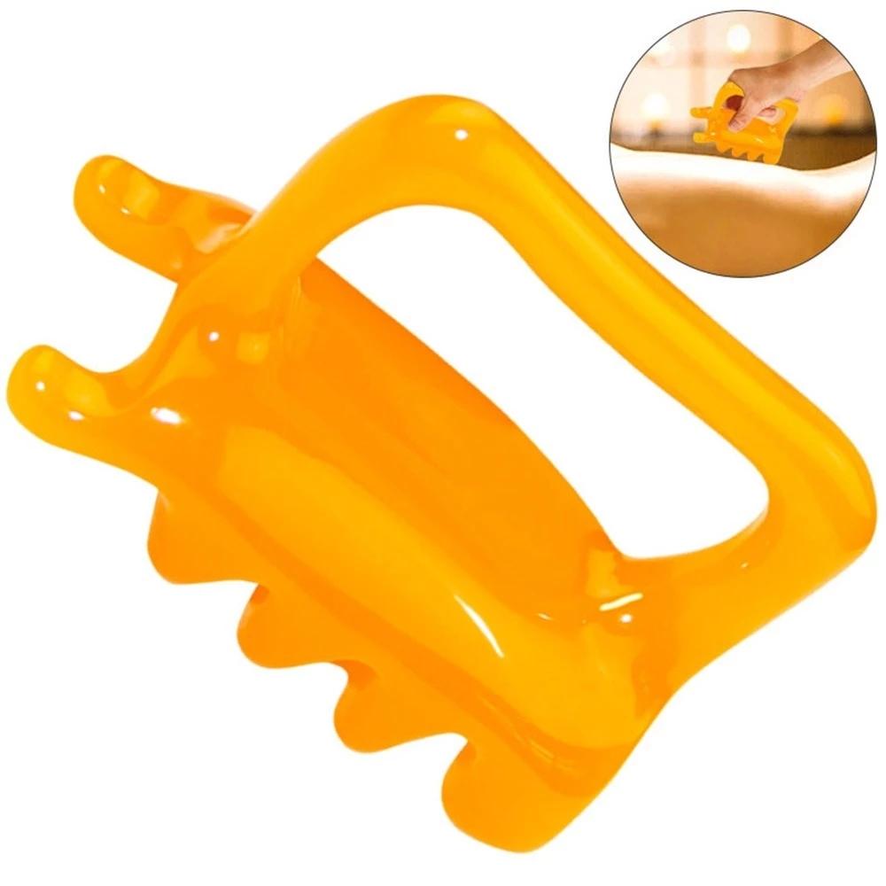 2pcs Resin Beeswax Scraping  Tool Full Body Shoulder Arm Leg Massager Tool Healthcare Massager