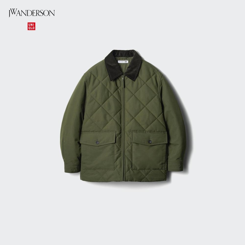 

Uniqlo Утепленный стеганый блузон 57 OLIVE/MEN S