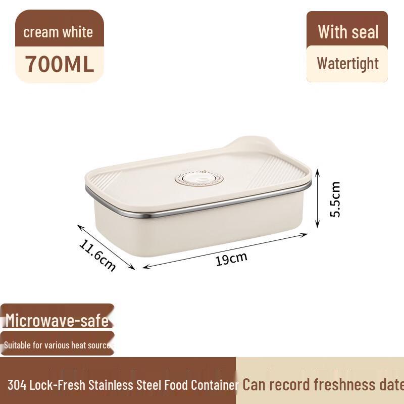 304 Stainless Steel Food Storage Container