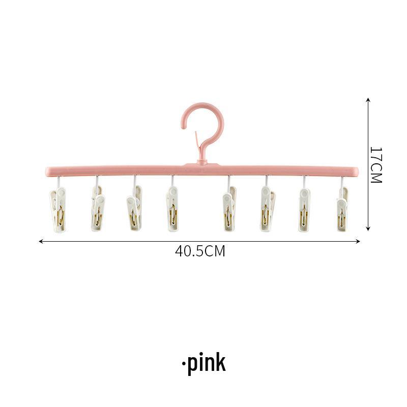 

Multifunctional Non-slip Sock Dryer with Clips for Dorm or Home Use