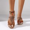 Modne Retro Skórzane Ażurowe Miękkie Platformowe Buty na Plażę dla Kobiet Klapki Kapcie Letnie Sandały na Koturnie Rozmiar 35-43