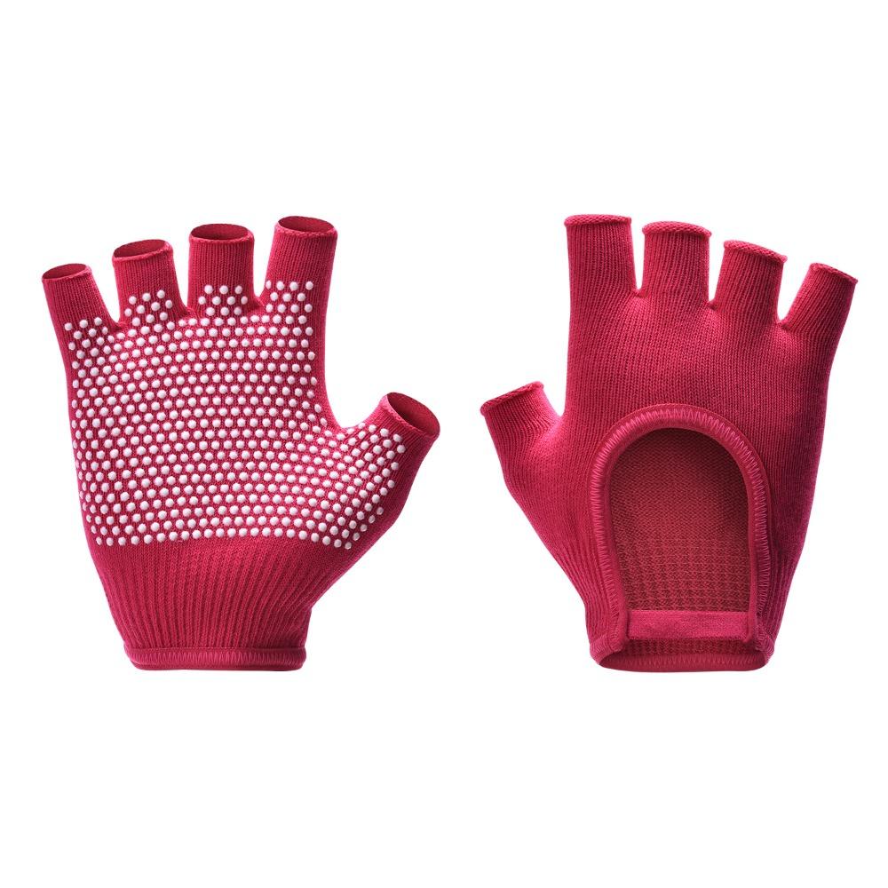 Warm Pilates Gloves Multicolor Gym Fitness Gloves Bicycle Mittens Half Finger Yoga Gloves  Outdoor