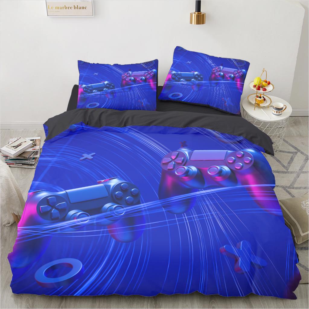 3D Printed Game Series Duvet Cover King Twin Queen Double Size Kit Pillowcase  New Wholesale Colorful Bedspread