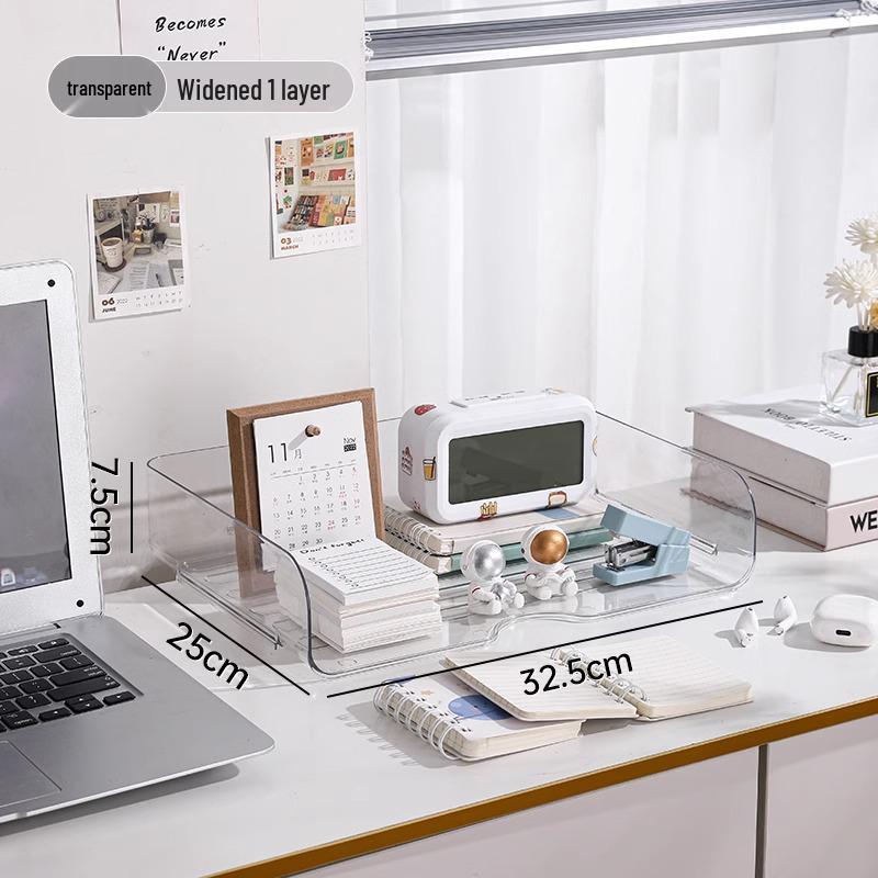 A4 Stackable Desktop File Organizer and Student Stationery Drawer