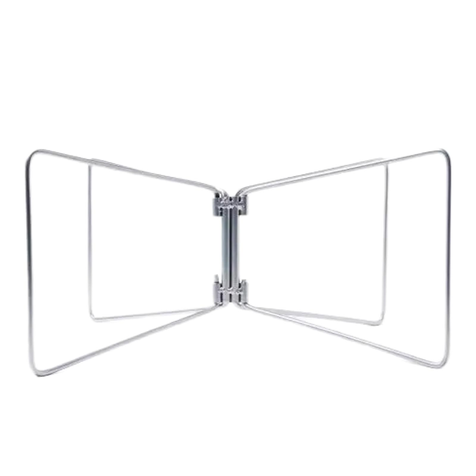 

Camping Pot Stand Folding Cooler Stand Outdoor Camping Cooler Stand Light Weight Water Tank Stand Foldable Box Stand срібний