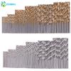 60/120Pcs Drill Set - Suitable For Metal And Wood, 1-3.5mm High Carbon Steel, Round Shank Spiral Groove Design, Durable Woodwork