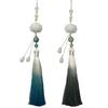 Chinesischer Hanfu Anhänger Retro Quasten Taillenanhänger Imitation Jade Kleidungsschmuck