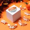 12Pcs Funny Halloween Decoration Creative Party Bags Tooth Toy Rotten Teeth Horror Toys