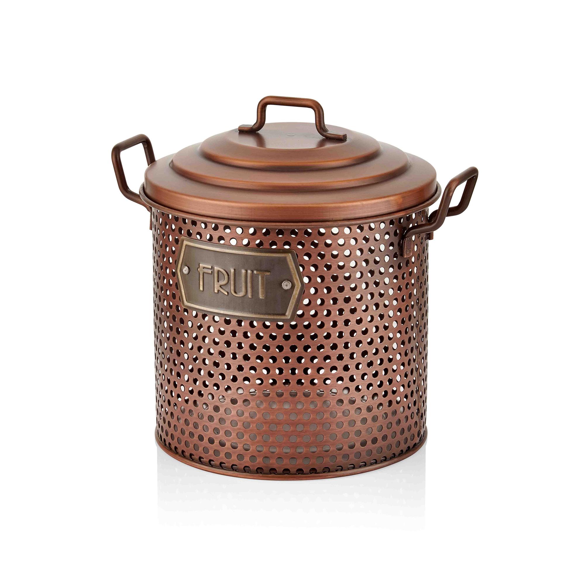 

Ведро для хранения овощей Mia - Коричневое - 30 см 30cm