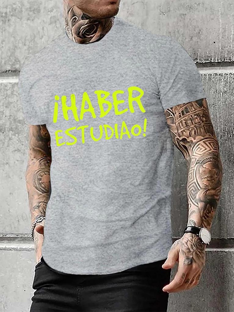 Funny Spanish Sayings Phrase Have Studied T Shirt Top Graphic Unisex Clothing Streetwear Short Sleeve Style Tshirt Birthday Gifts