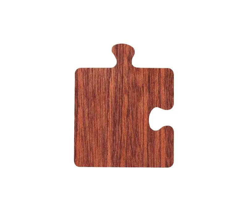 Black Walnut Tea Coaster Insulation Pad Wooden Coaster Tea Mat Creative Puzzle Anti-scalding Insulation Pad Tea Cup Coffee Mat