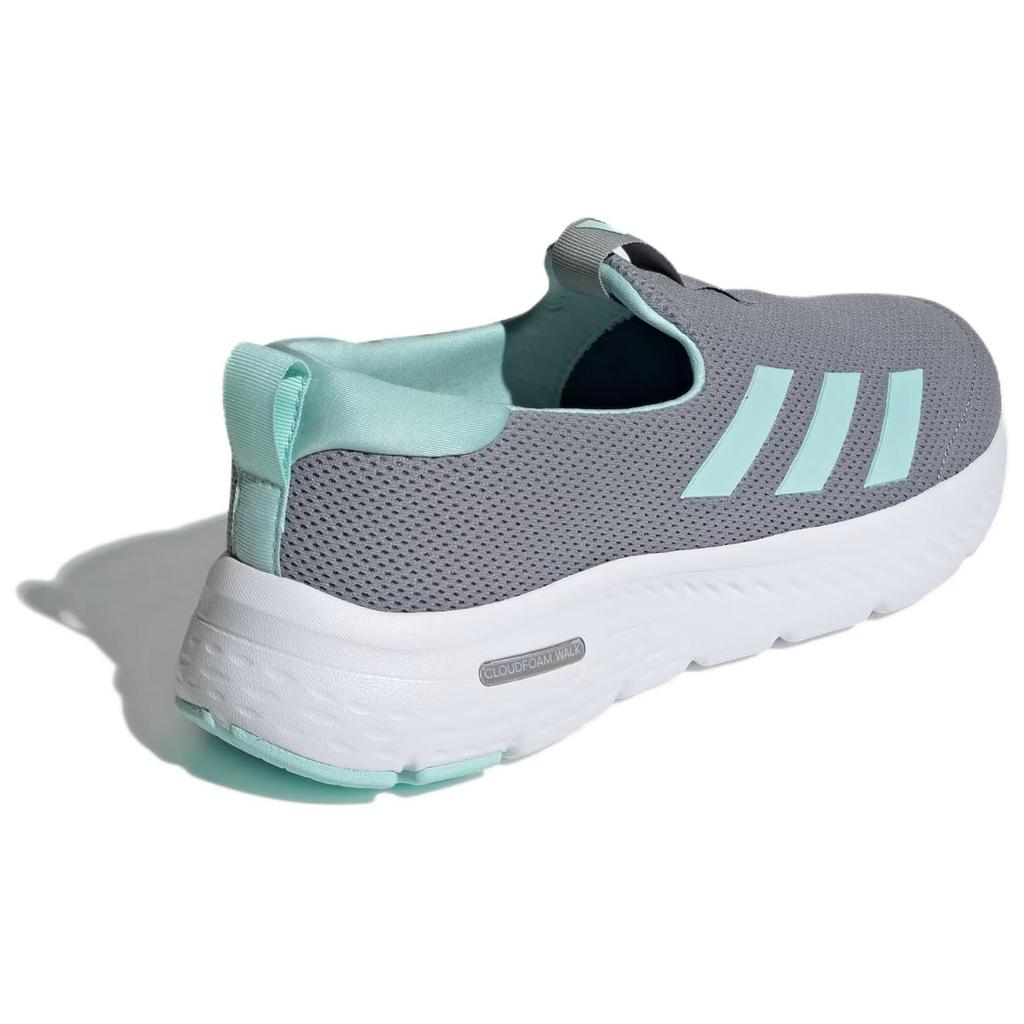 New Adidas Anti-Slip Wear-Resistant Low-Top Casual Shoes Women's Gray Green ID6514