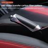 Universal Car Handbrake Cover Carbon Fiber Auto Handbrake Grips Protector Interior Hand Brake Decoration Accessories