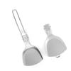 Folding Spatula Outdoor Camping Food Turner Spatula Portable Stainless Steel Spatula for Picnic Barbecue Travel