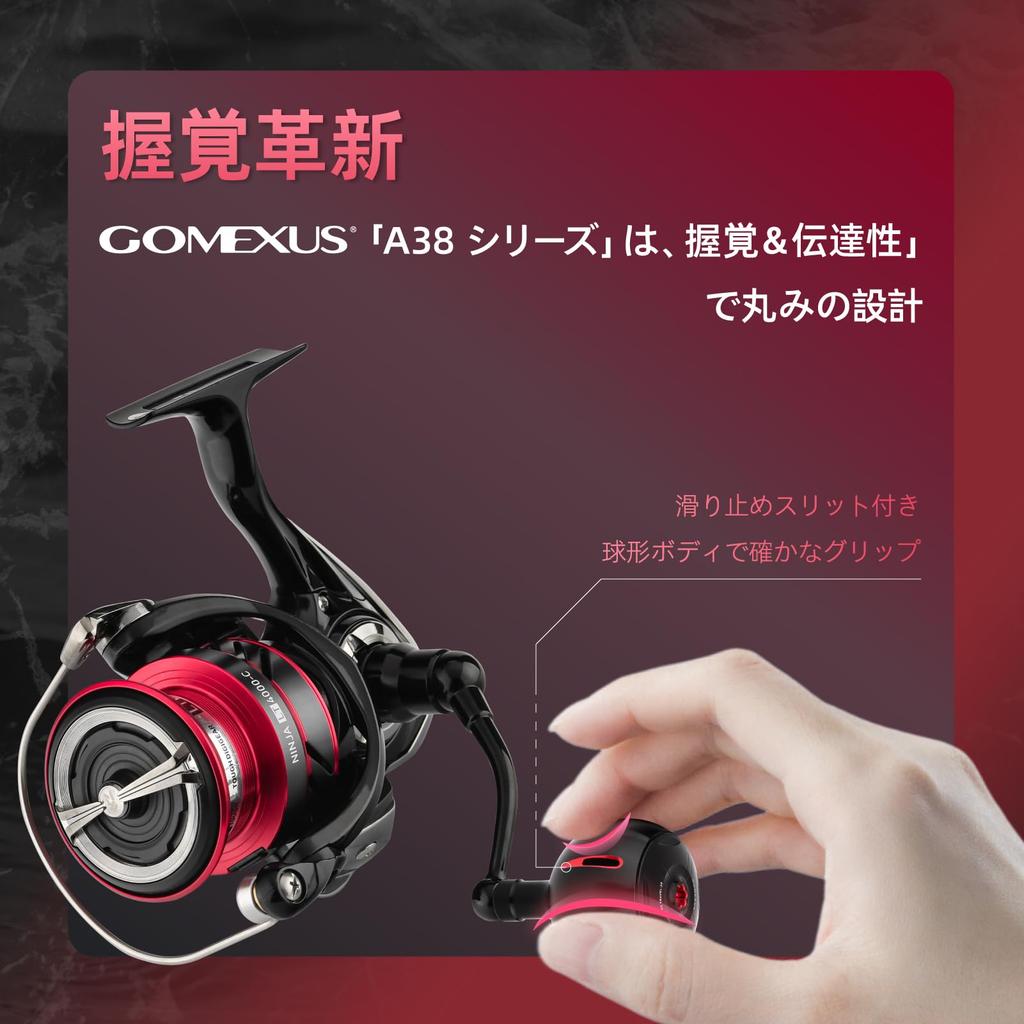 GOMEXUS TIMETRAVLE 38mm Reel Handle Aluminum Round Replacement Handle Knob for Daiwa Type S and Shimano Type A Spinning Reels and Baitcasting