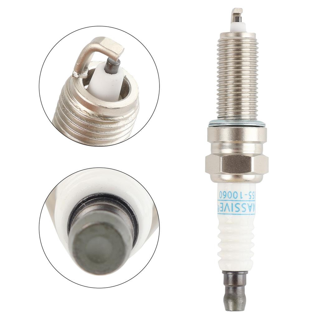 4Pcs Car Iridium Spark Plugs 1885510060 Car Ignition Accessories For Hyundai Accent Veloster Elantra 2006-2015 Kia Rio 2012-2018