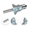 Frame Molding Router Bit Metal Door Bucket Line Knife Portable Handrail Knife Replacement for Woodwork Handrail Knife