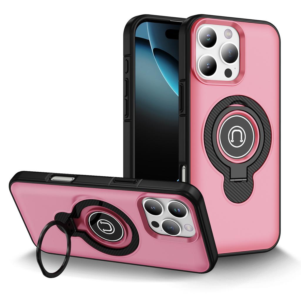 The new model is suitable for Apple 16Pro mobile phone case, window push magnetic suction bracket iPhone15 mobile phone case 14.