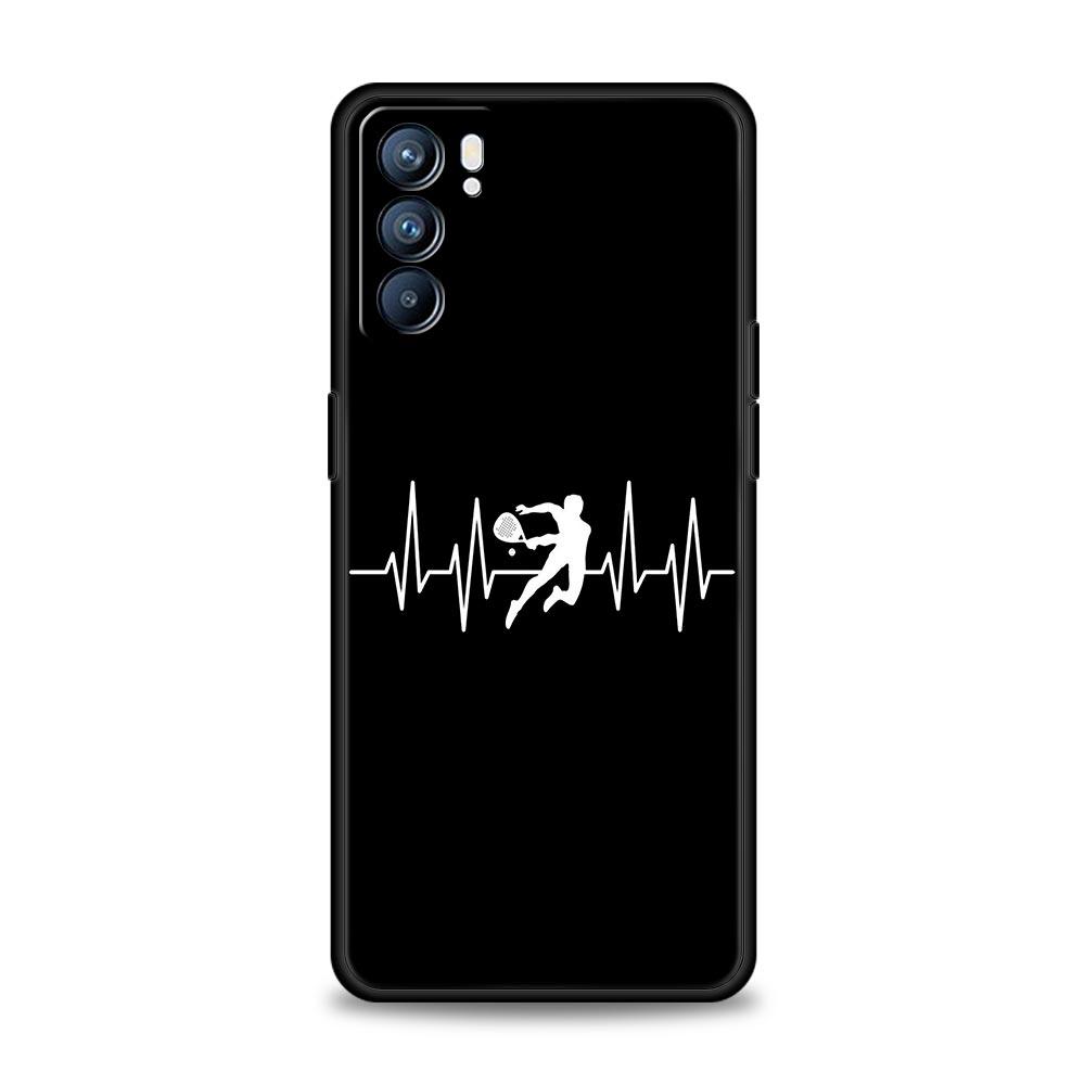 

Чехол для телефона со спортивным дизайном Теннисный мяч для Oppo Reno8 Reno7 Reno6 Pro A54 5G Find X6 X5 A53 A52 A9 A15 A95 A17 A16 A76 A74 A57 A31 Oppo A17