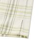 COVERNAT Tartan Check Open Collar 1Pk Half Shirt Green