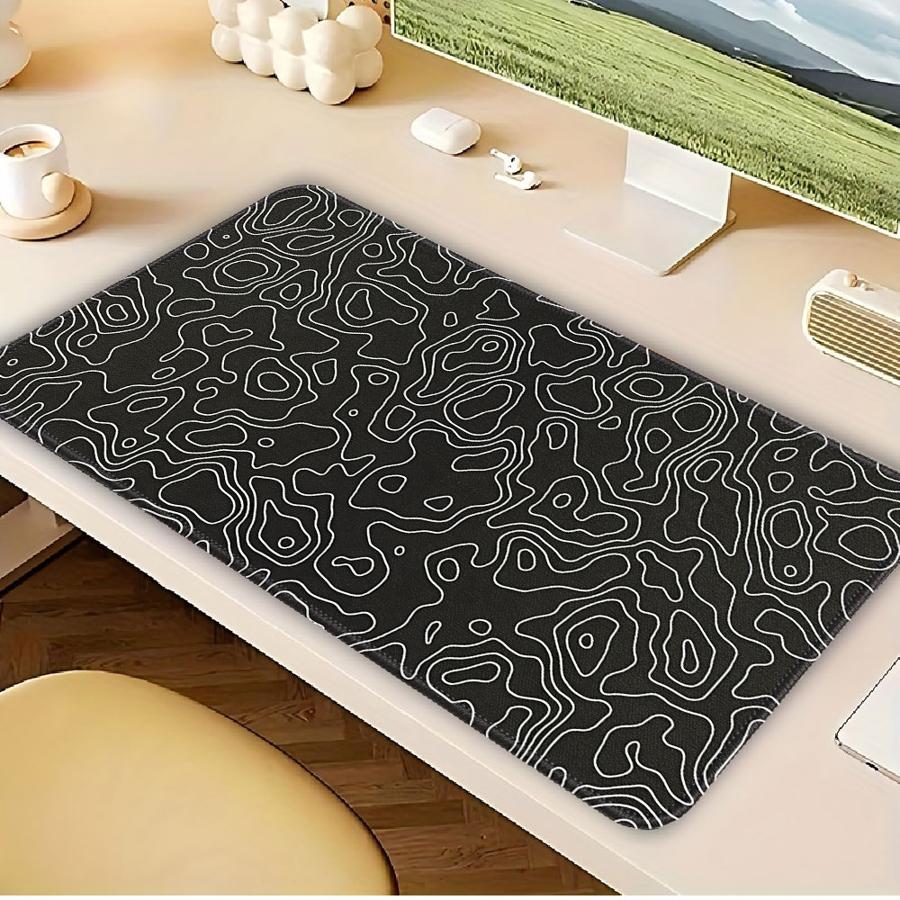 Mouse Pad Computer Laptop Pad Desk accessories Game Console Pad Keyboard Mouse Pad office Pad Anti slip Artistic Line