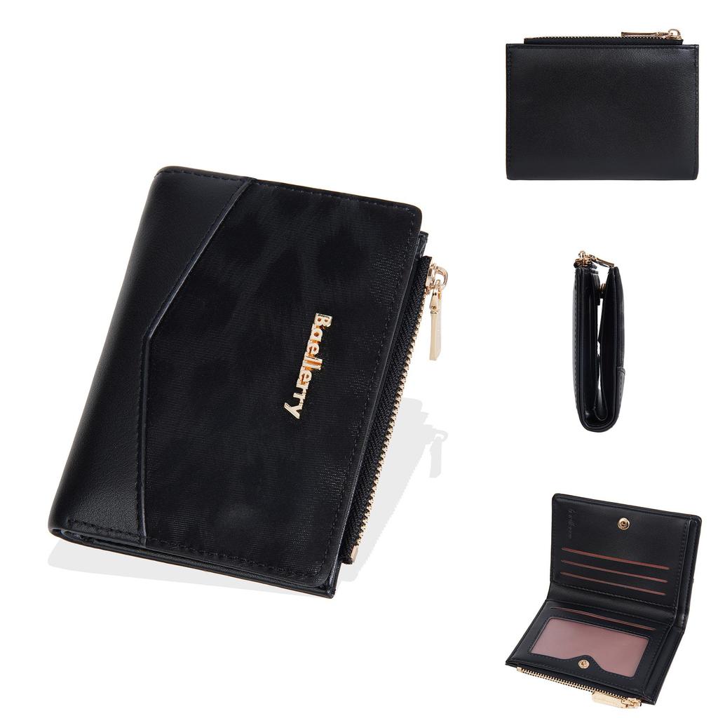 Women's Short Style Wallet: Multi-Card Slot, Large Capacity, Luxury Coin Purse for Students