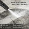 2200W High Pressure Washer, 170 Bar Pressure Washer with Adjustable Nozzle and 6M Hose, 32W X 32D X 80H Cm Blue