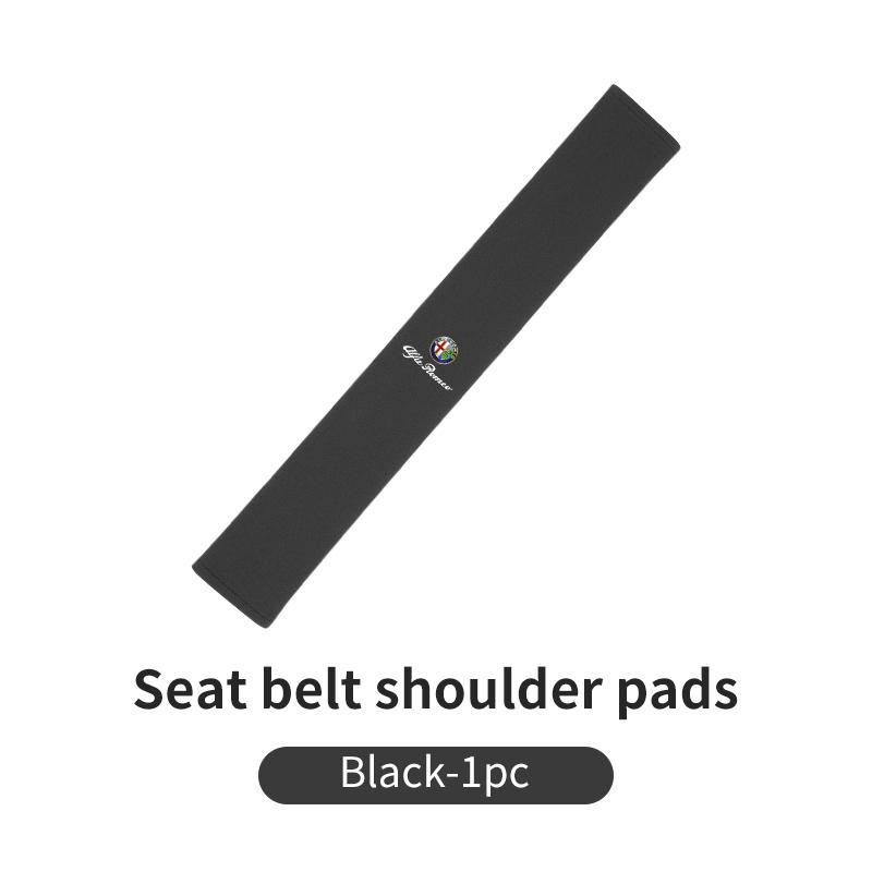 Extended Suede Seat Belt Cover Shoulder Protector Protective For Alfa Romeo 159 Giulietta 156 147 Giulia Mito GT Stelvio Spider zk9