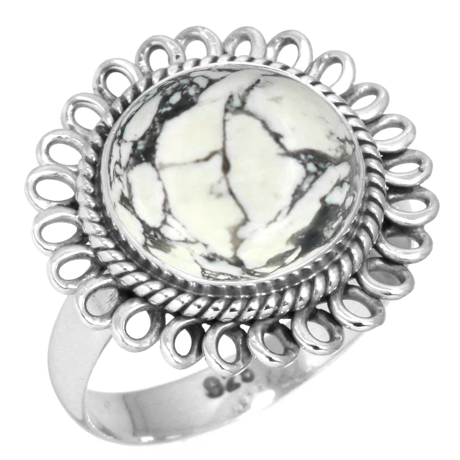 

Кольцо из стерлингового серебра 925 пробы Женское Драгоценный камень Ручная работа Ювелирное изделие Рождественский подарок Безумный кружевной агат Далматин Дендрит Опал Эвдиалит Говлит К2 Яшма Викторианский 7