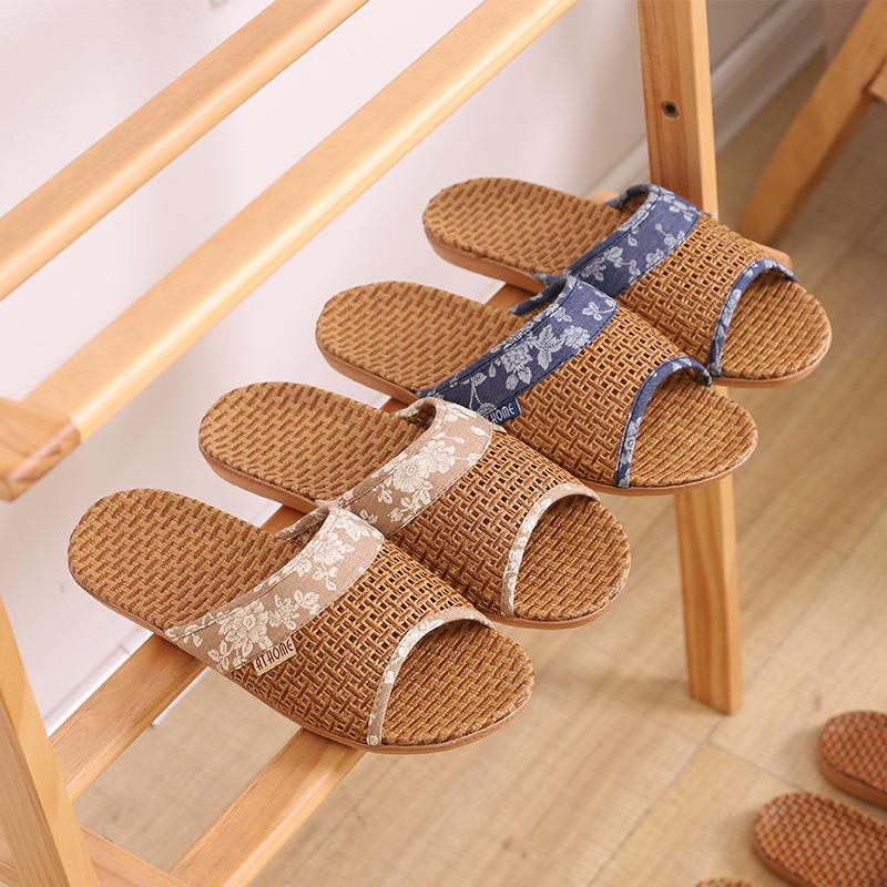 

Summer Fashion Women s Straw Mat Linen Slippers 35 grass зелений колір