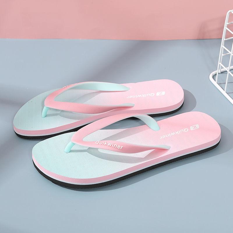 

В єтнамки жіночі 2024 нові нековзні пляжні шльопанці корейська версія парні сандалі та шльопанці жіночі домашні трендові інс 45