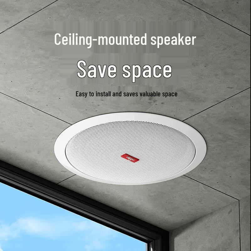 Aigo X131 5.5-inch Bluetooth Ceiling Speaker System CN Plug (adapter Included)