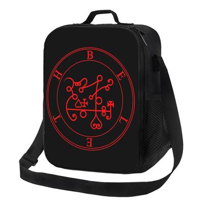 Beleth - Goetia (red) Insulated Lunch Bag for School Bento Storage Food Boxes Leakproof Container Cooler Thermal Lunch Box Tote