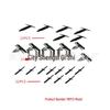150-Piece Car Trim Panel Fasteners: 30 Types of Clips and Buckles
