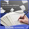 Carbon Black Fountain Pen - Signature Water-Based Blue Pen for Students and Business