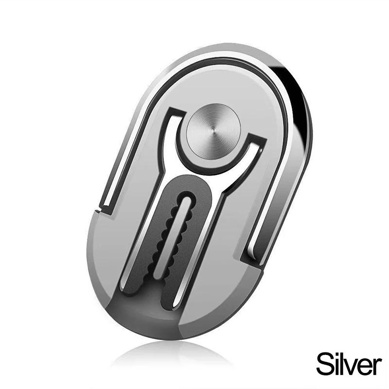 Fingerring Handyhalter Ständer Halterung Universal Mini Handyhalter Drehbar für Auto Lüftungsschlitz Handy Rückseitenaufkleber Faltbar