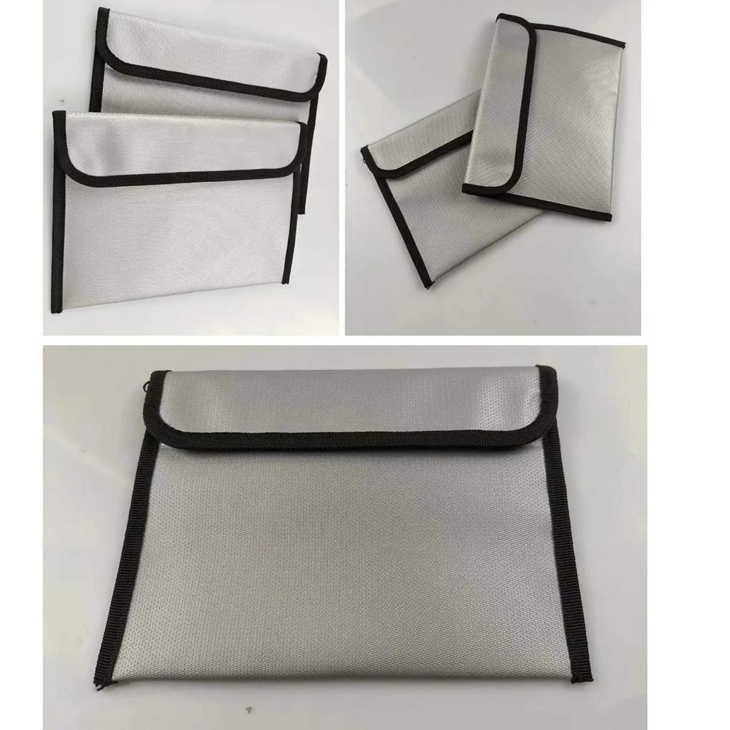 Огнестойкая сумка конверт для документов Supretto 38x28 см (8964)