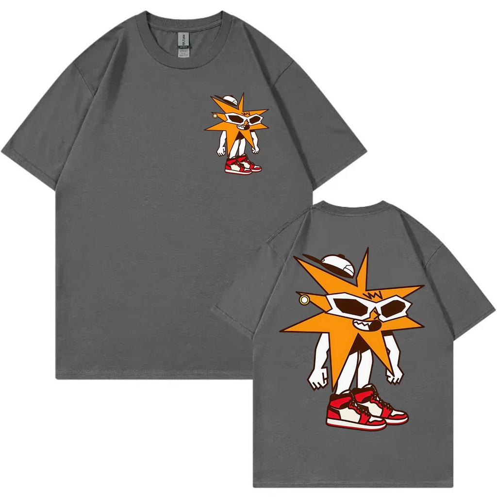 Puerto Rico Singer Mora Microdosis Album Graphic T Shirts Fashion Cartoon Short Sleeve Tshirts Men Women Casual Cotton Tshirt