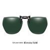 Rimless Polarized Clip-on Prescription Sunglasses: Fashionable Outdoor & Night Vision