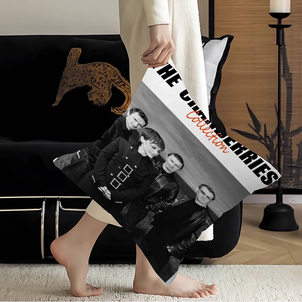 Poszewka na poduszkę z motywem zespołu The Cranberries Personalizowana poszewka na poduszkę do pokoju dziecięcego Dekoracja na dziką imprezę Poszewka na poduszkę Prezent na urodziny dziecka Baby Shower