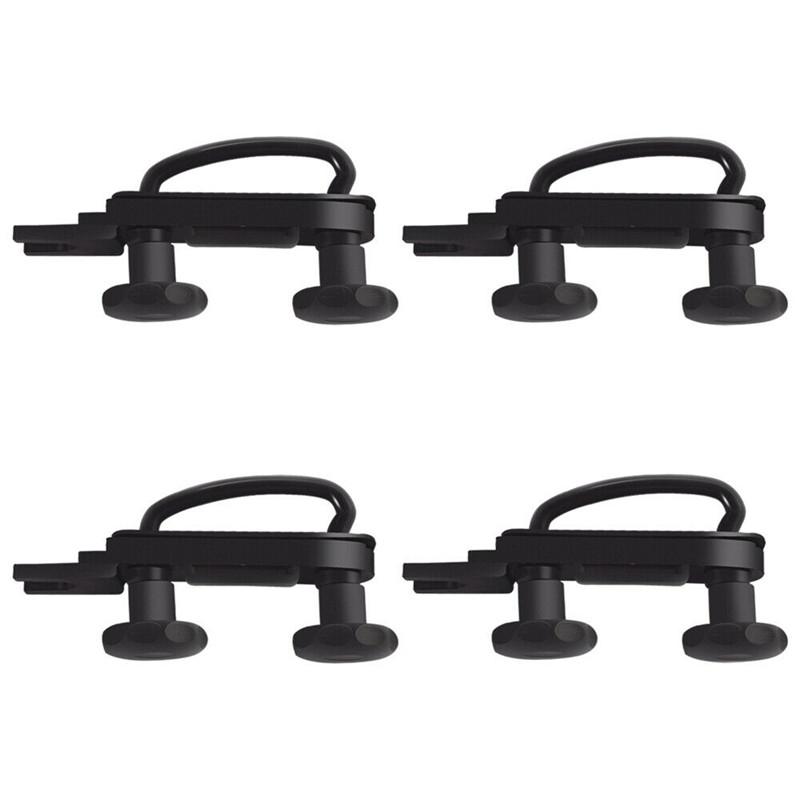 4 Pcs Stainless Steel Universal Roof Box Car Van Mounting Fitting Kit U-Bolts Clamps Car U-Bolts Clamps Roof Luggage