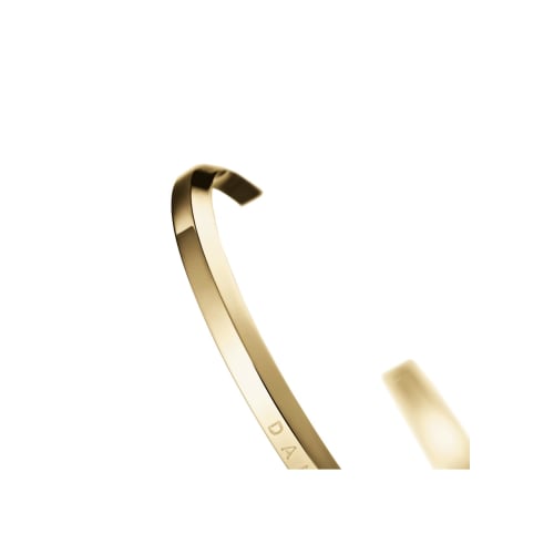 [Official Shop/Engraved/Authentic Imported] Daniel Wellington DW Bracelet Bangle for Men and Women, Classic Bracelet in Gold, Large, Popular, Stylish,